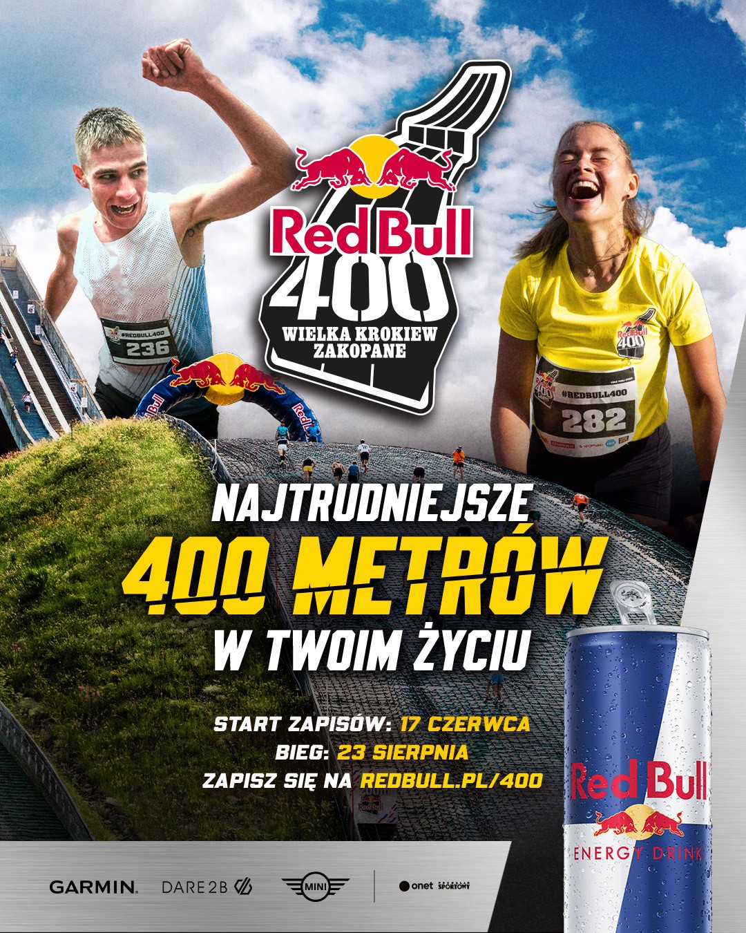MINI na szczycie z RedBull 400.
